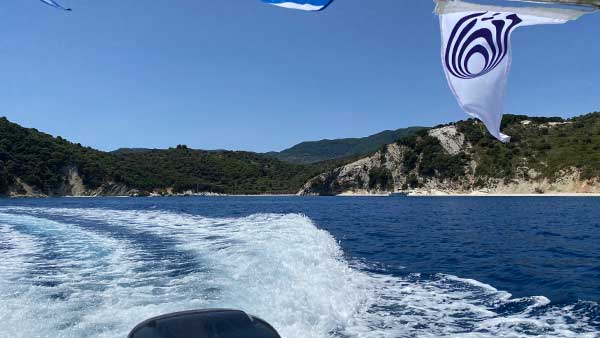 Cruising on the Ionion Sea with a RIB