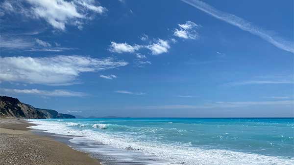 Gialos Beach on Lefkada Island