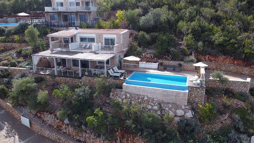 Villa Tranquility in Sivota Greece with private swimming pool